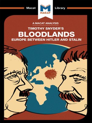 cover image of An Analysis of Timothy Snyder's Bloodlands
